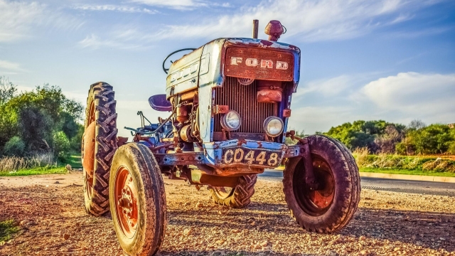 Unleashing the Power: Discover the Marvels of a Holland Tractor!