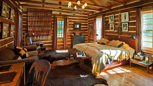 Timber Dreams: Embracing the Cozy Charm of Log Cabins and Homes